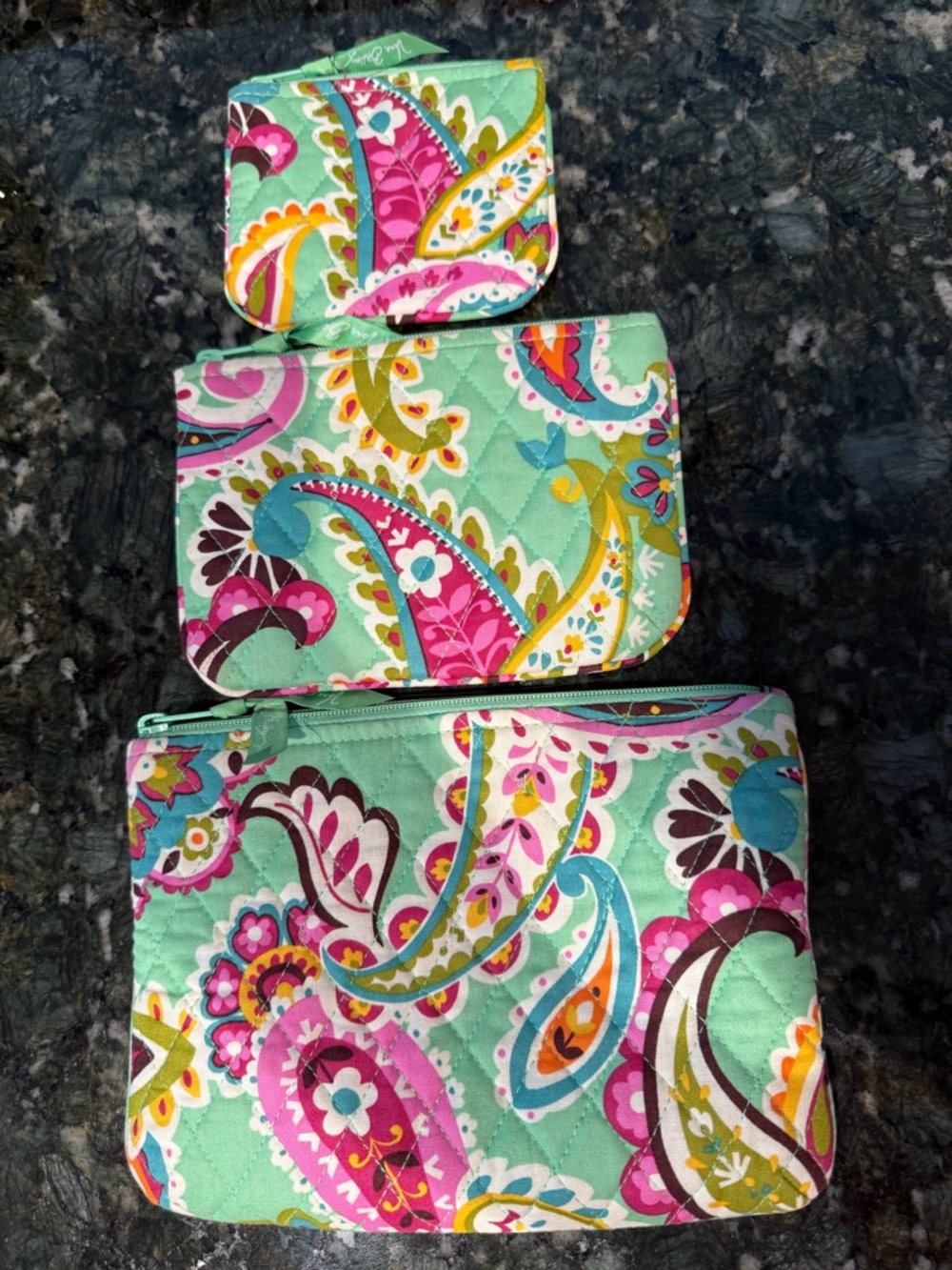 Vera Bradley cosmetic bag